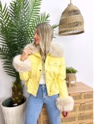 Chaqueta Pelo Amarilla