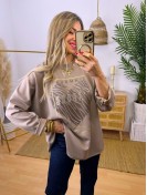 Sudadera Corazón Gold