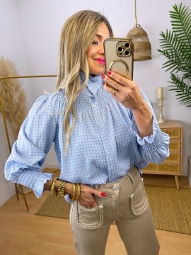 Blusa London Azul