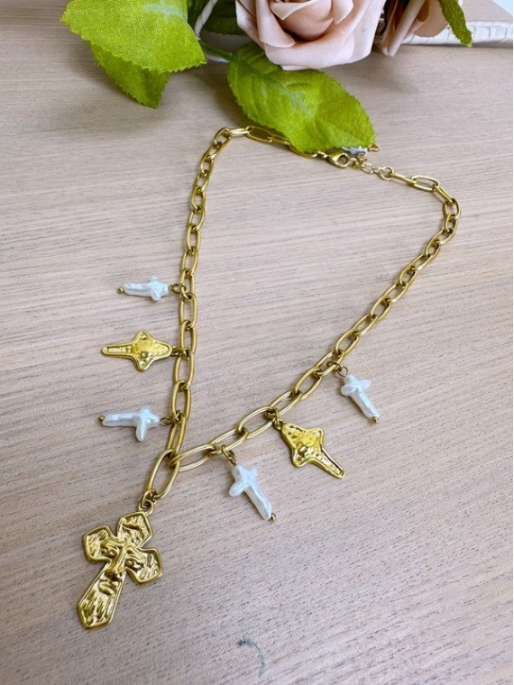 Collar Cruces