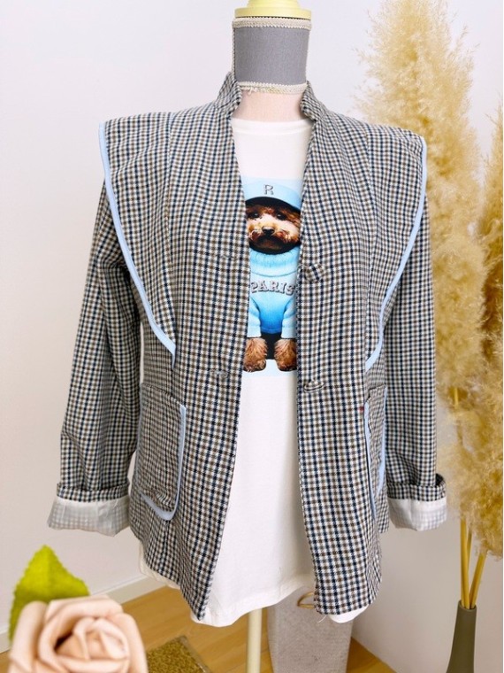 Blazer Volante Azul