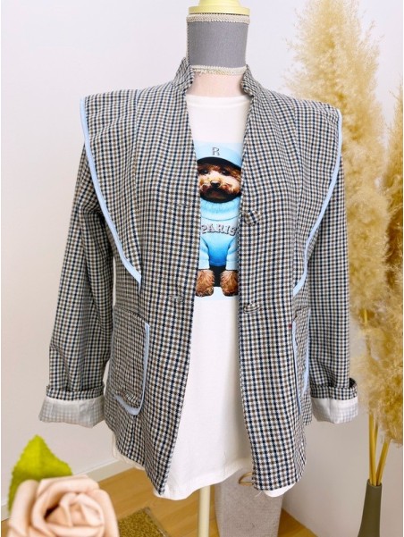Blazer Volante Azul