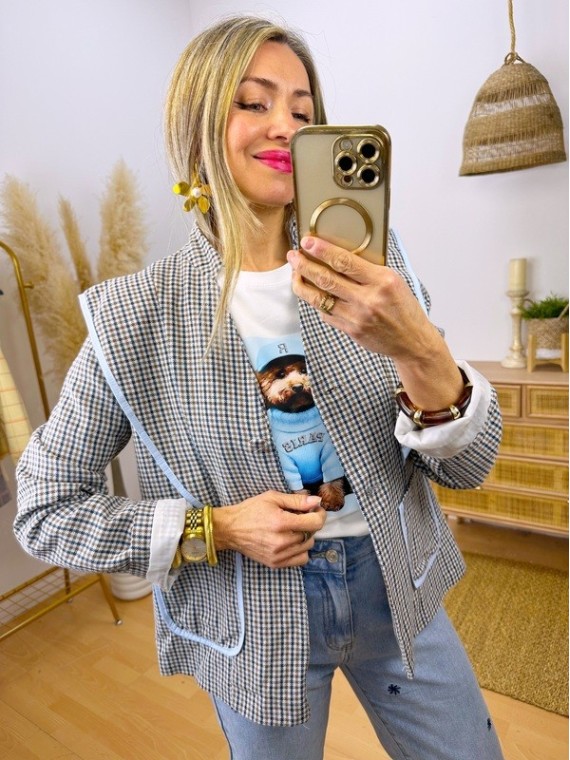 Blazer Volante Azul