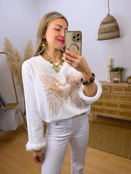 Sudadera Corazón Gold