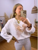 Sudadera Corazón Gold