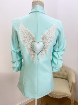 Blazer Alas Verde Agua