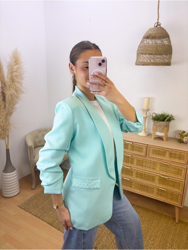 Blazer Alas Verde Agua