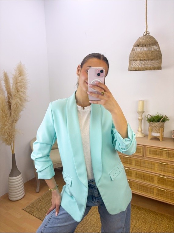 Blazer Alas Verde Agua
