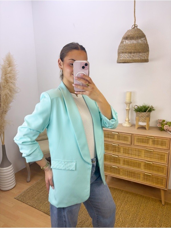 Blazer Alas Verde Agua
