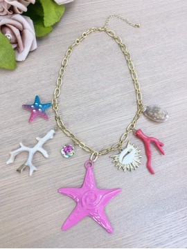 Collar Estrella Rosa