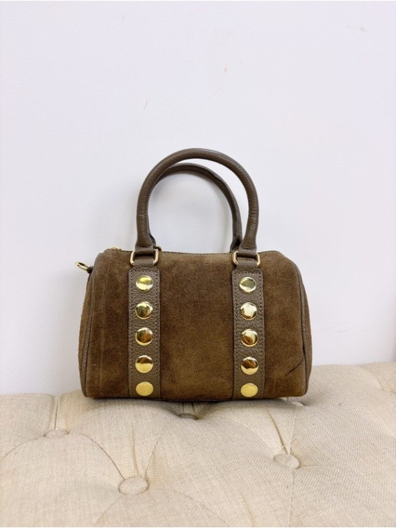 Bolso Bombonera camel