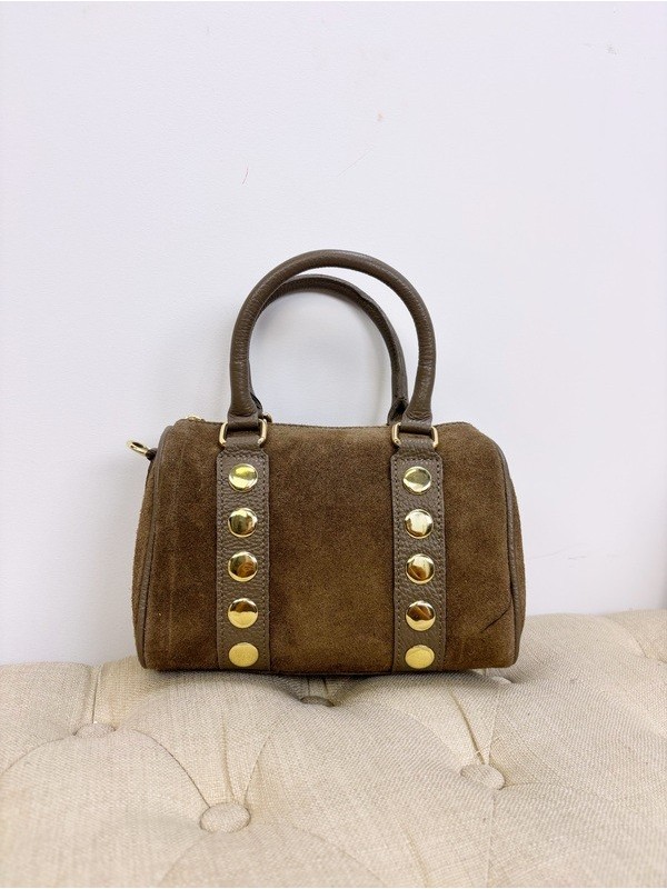 Bolso Bombonera camel