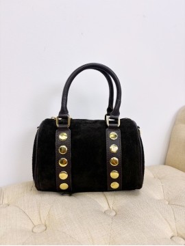 Bolso Bombonera negro