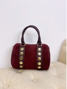 Bolso Bombonera granate