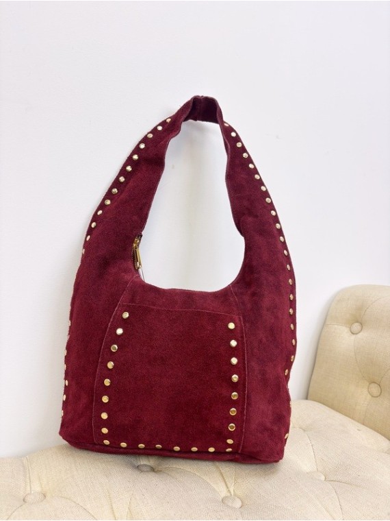Bolso Asa Ancha Granate