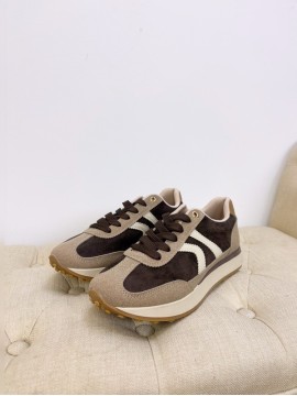 Deportiva Combinada marrón