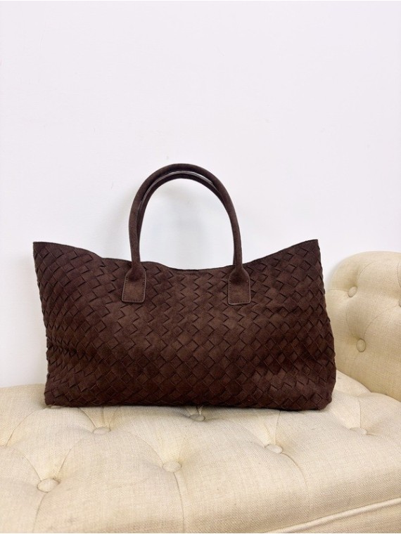 Bolso Trenzado marrón