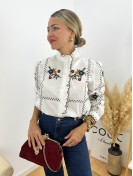 Camisa Blanca pespunte