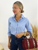 Camisa Elástica azul