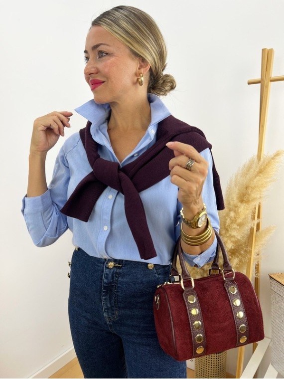 Camisa Elástica azul