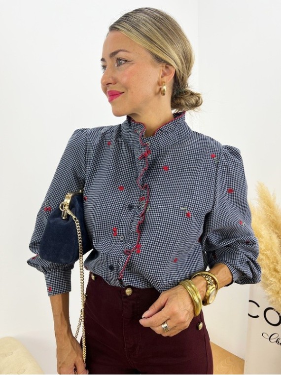 Camisa Cuadros azul