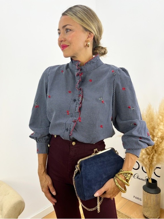 Camisa Cuadros azul