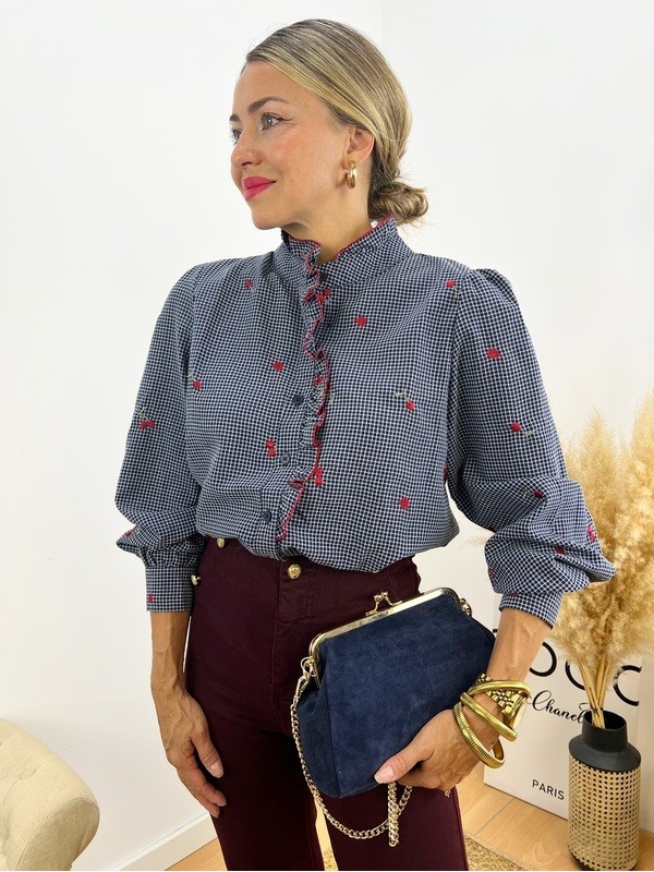 Camisa Cuadros azul