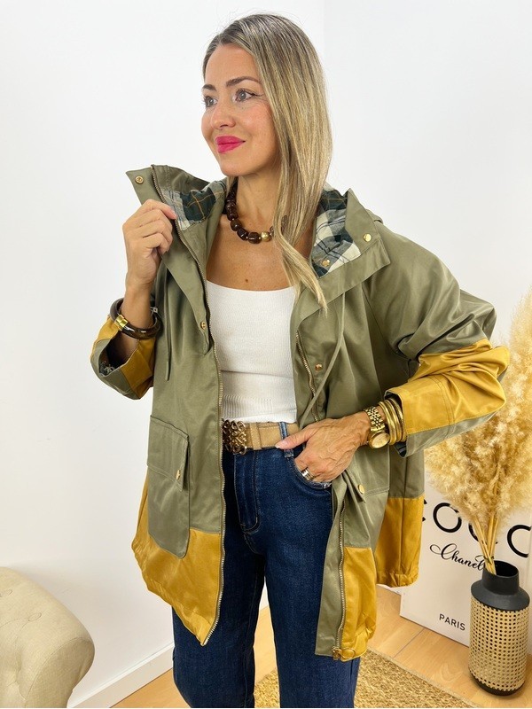 Parka Bicolor