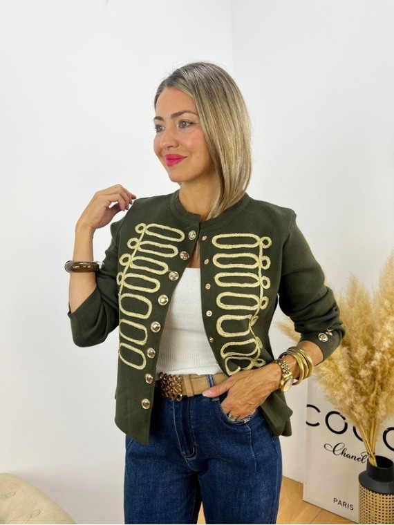 Chaqueta Napoleón verde