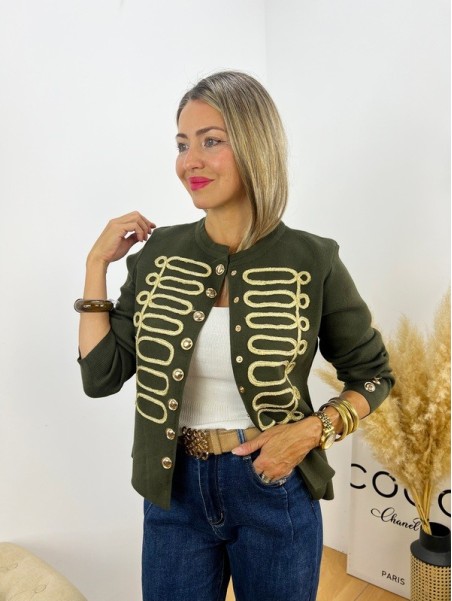 Chaqueta Napoleón verde