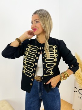 Chaqueta Napoleón negra