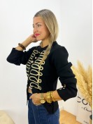 Chaqueta Napoleón negra