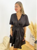 Vestido Volante marrón