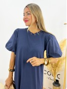 Vestido Aros azul