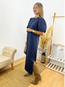 Vestido Aros azul