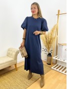 Vestido Aros azul