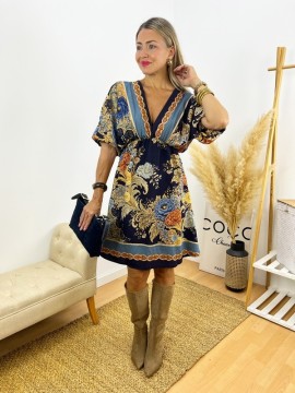 Vestido Floral azul