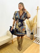 Vestido Floral azul