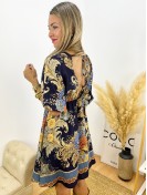 Vestido Floral azul
