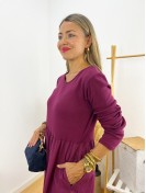 Vestido Elegant granate