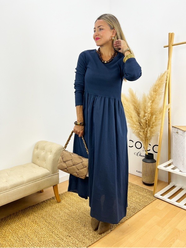 Vestido Elegant marino