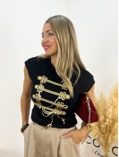 Camiseta Glam negra