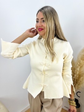 Cárdigan Paris beige