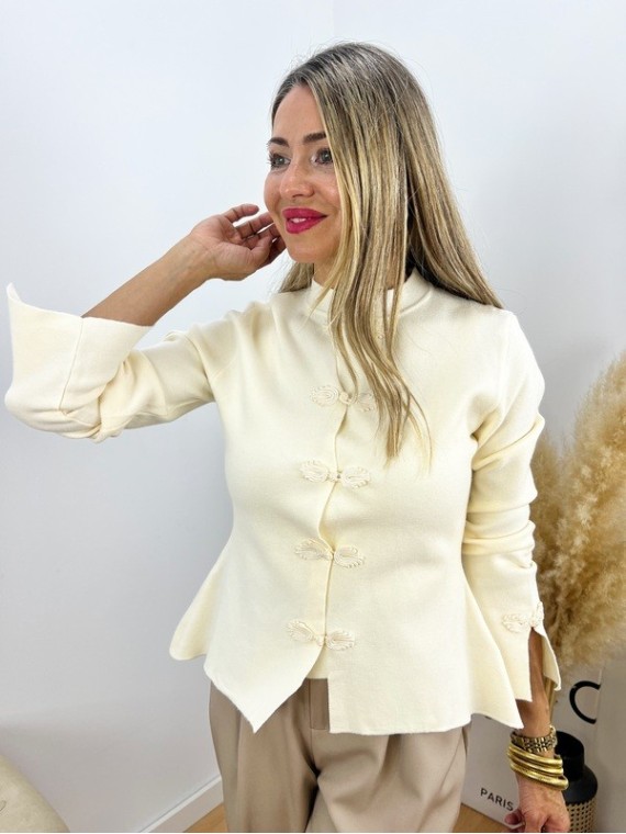 Cárdigan Paris beige