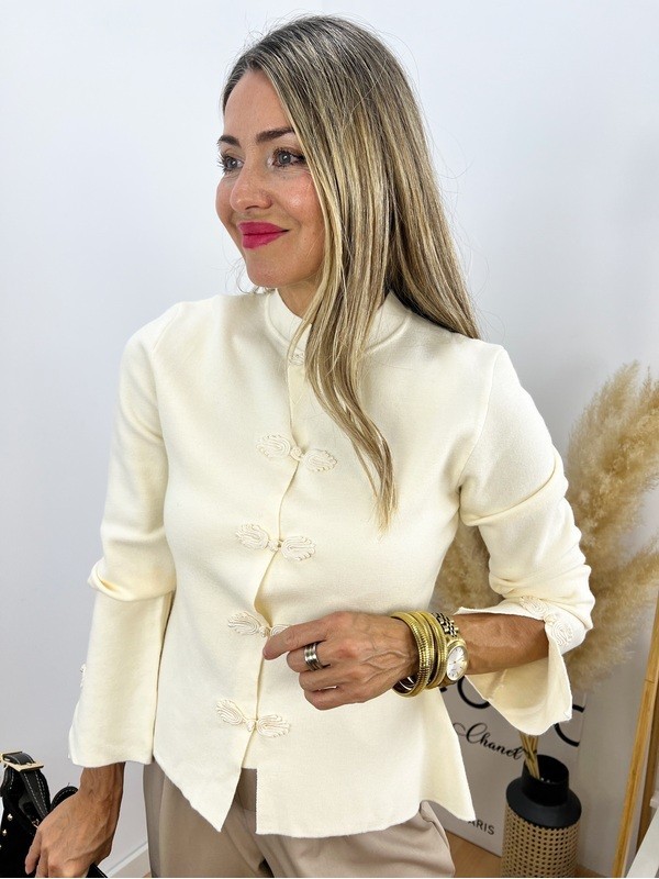 Cárdigan Paris beige