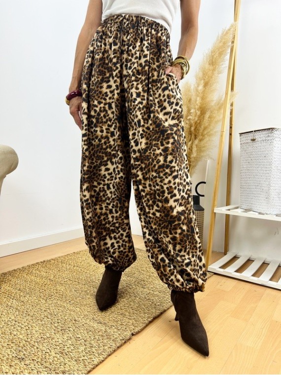 Pantalón Globo print