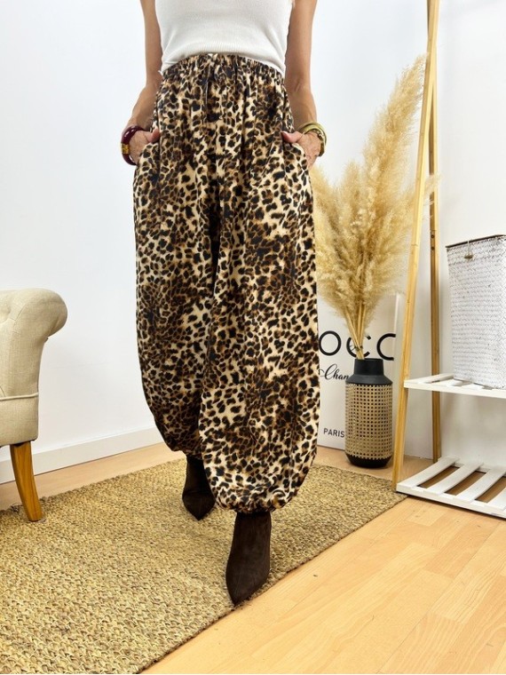 Pantalón Globo print