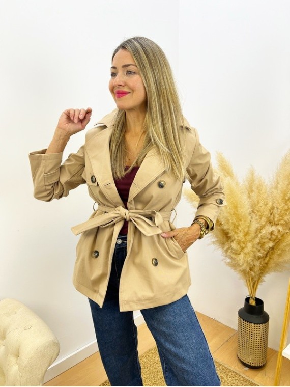 Gabardina Classic beige