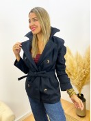 Gabardina Classic marino