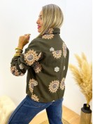 Chaqueta Bordados verde